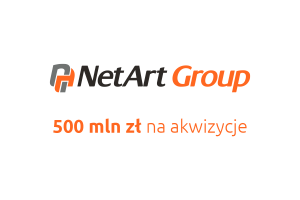 NetArt Group planuje wydać 500 mln zł na akwizycje