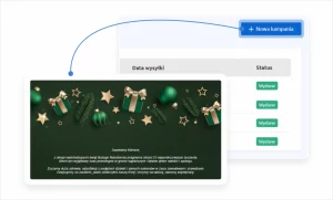 Wyślij świąteczne życzenia do klientów za pomocą usługi Maile Marketingowe | nazwa.pl