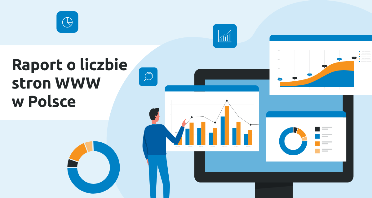 Raport o liczbie stron WWW w Polsce | nazwa.pl